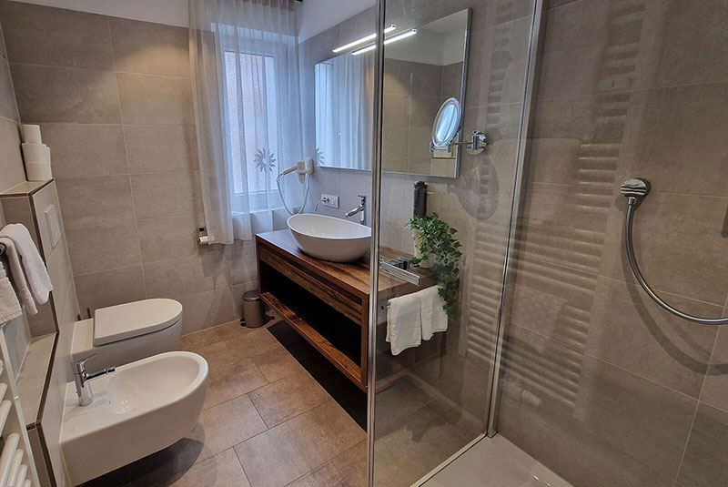 Ferienwohnung Toblach - Bad